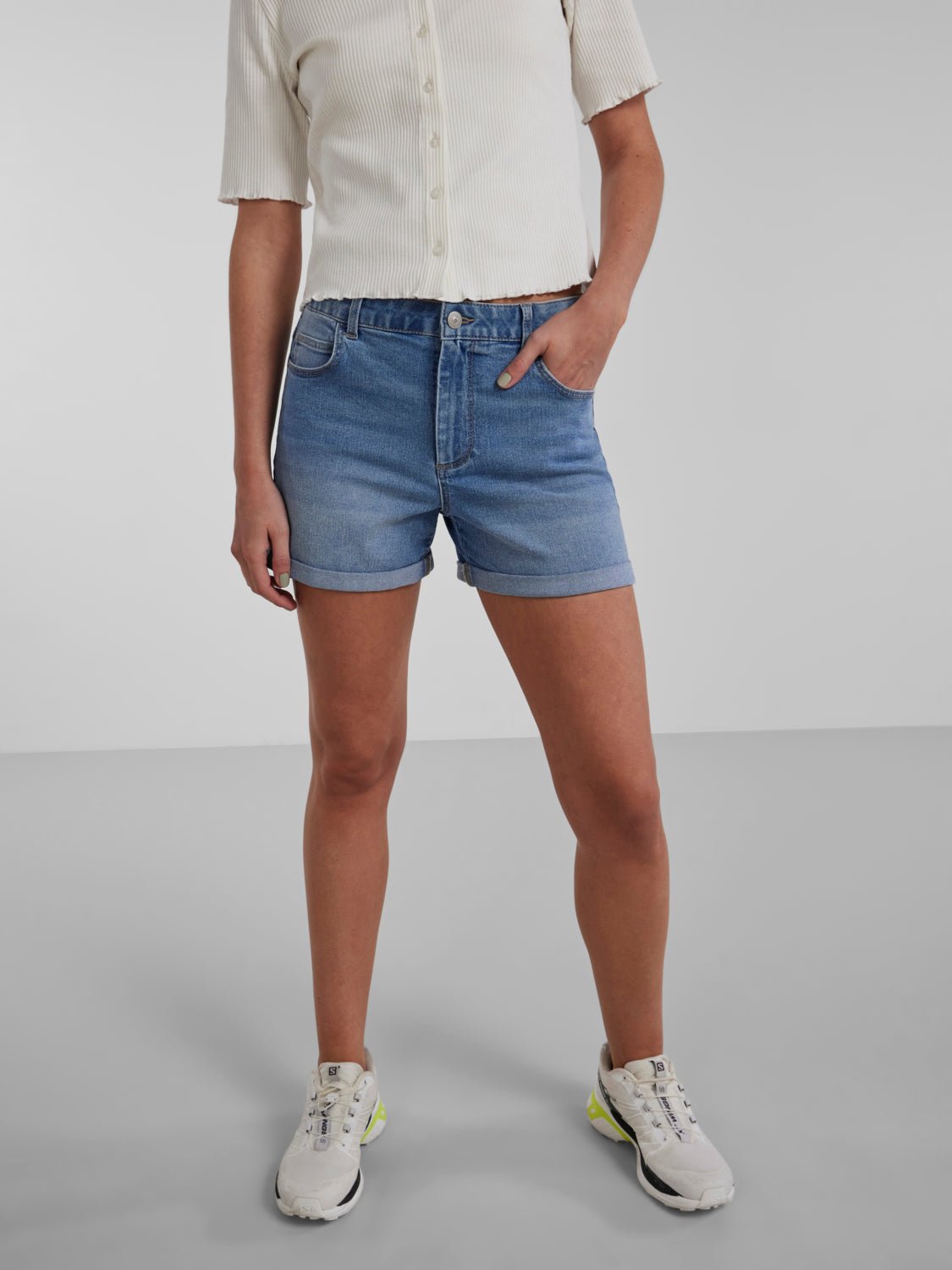 PCPEGGY Shorts - Light Blue Denim - VERO MODA & VILA Bergvik